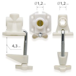 White Universal Table Lamp...