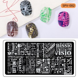 New stamping plate...