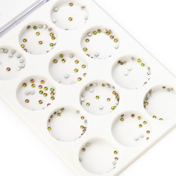 Пластикові малинові камені...