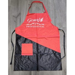 Two-color apron with a...