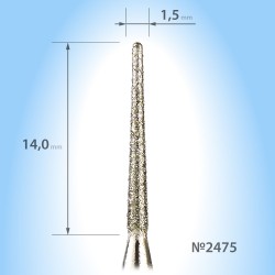 Алмазна конусоподібна фреза...