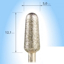 Алмазная закругленная фреза...