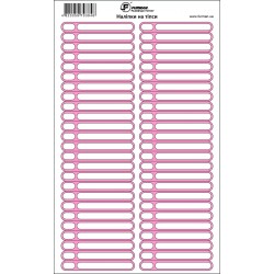 Transparent PINK Stickers...
