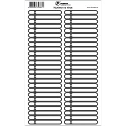 Transparent BLACK Stickers...