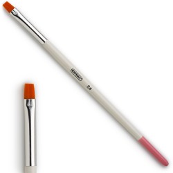 Straight gel brush with...
