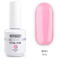 Gel polish FURMAN Rose Pink...