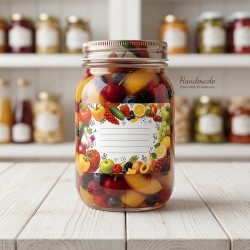 Adhesive label for canned...