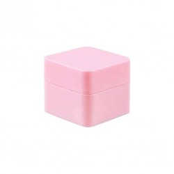 Square Jar 30 ml PINK with...