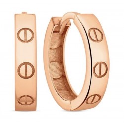 Xuping hoop earrings with...