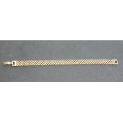 Massive gold bracelet 22 cm...