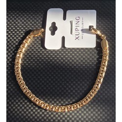 Gold bracelet, 18.8 cm,...