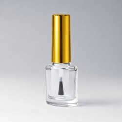 Bottle with gold cap –...